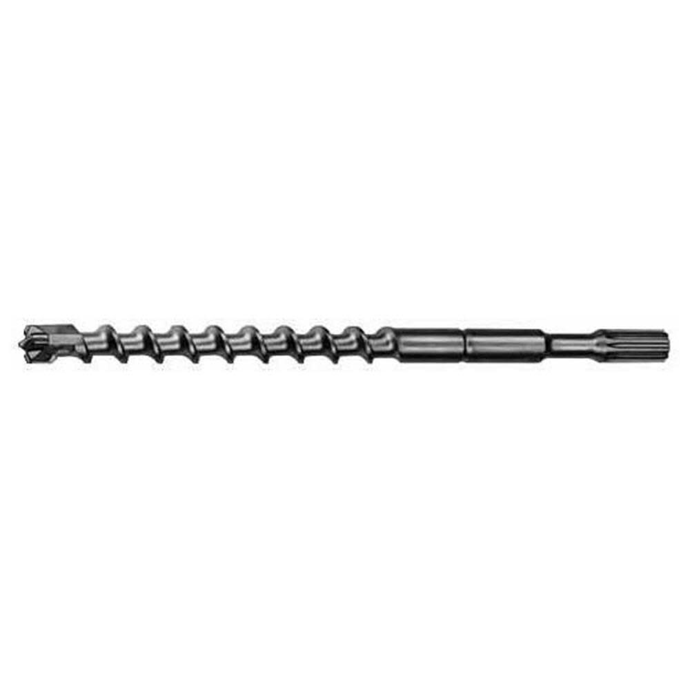 Milwaukee Spline 4-Cutter Rotary Hammer-Drill Bit 5/8 in x 24 in x 29 in