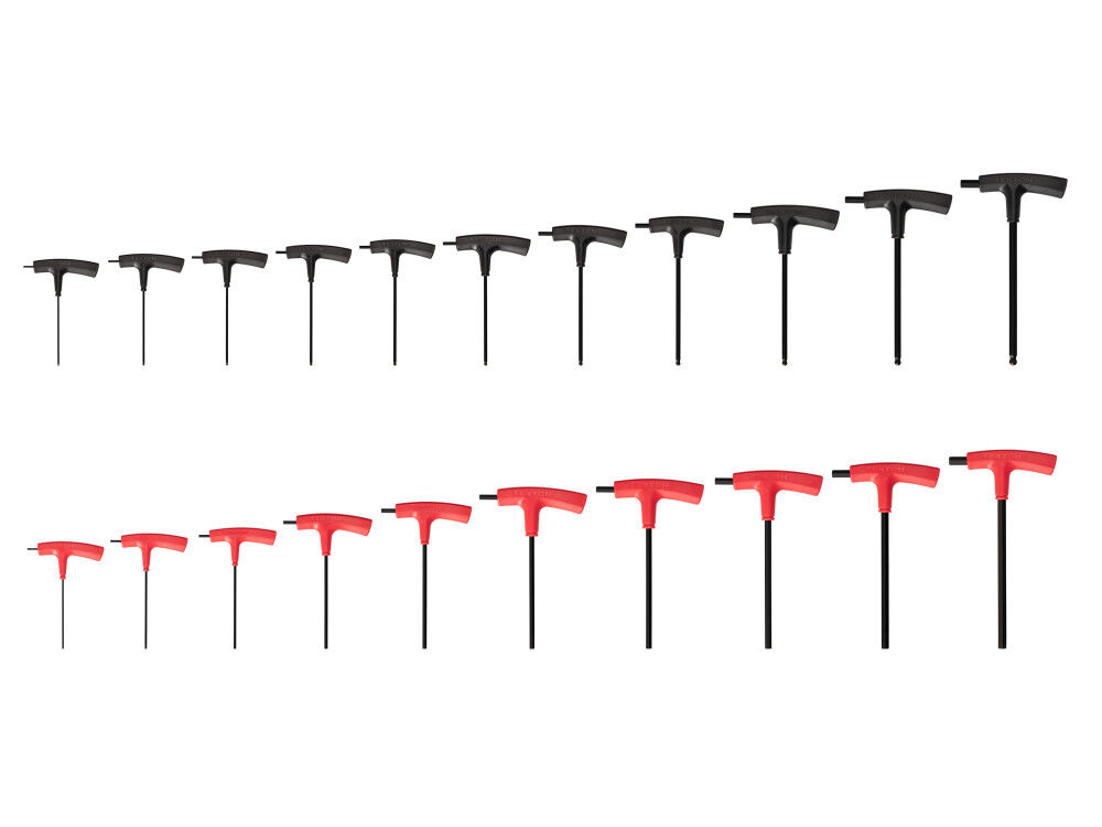 Tekton Flat End Hex T-Handle Key Set 21 Piece 5/64 – 3/8 Inch 2 – 10 mm