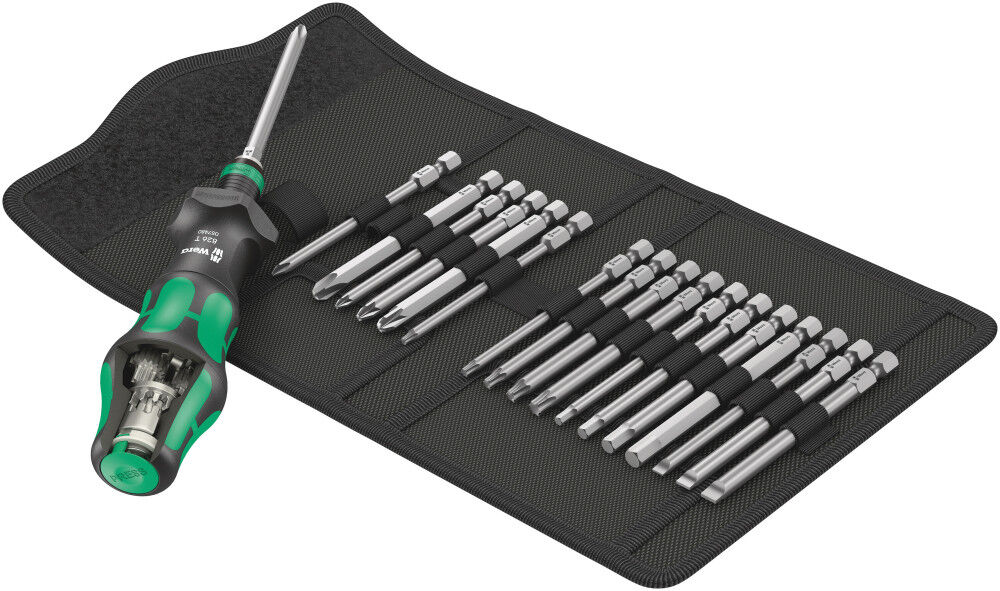 Wera Tools Kraftform Kompakt Turbo Metric 1 Set 19pc