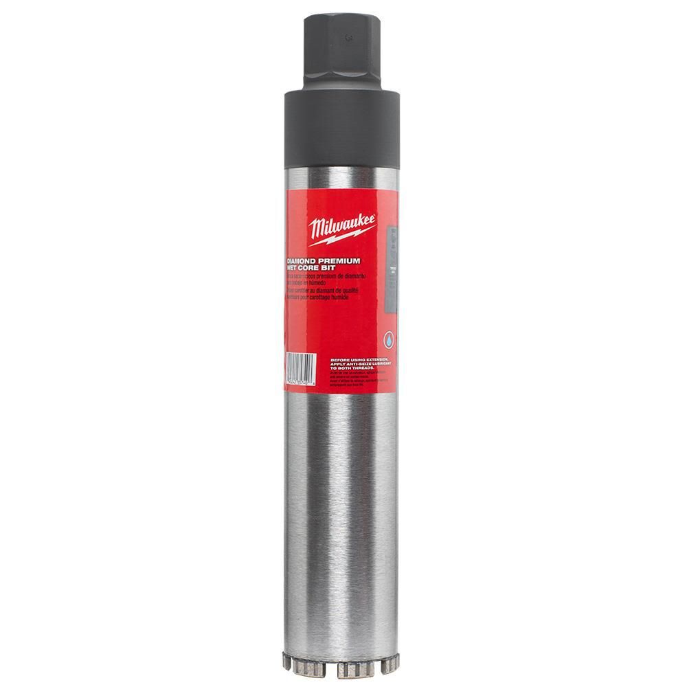 Milwaukee 4-1/2 in. Diamond Premium Wet Core Bit