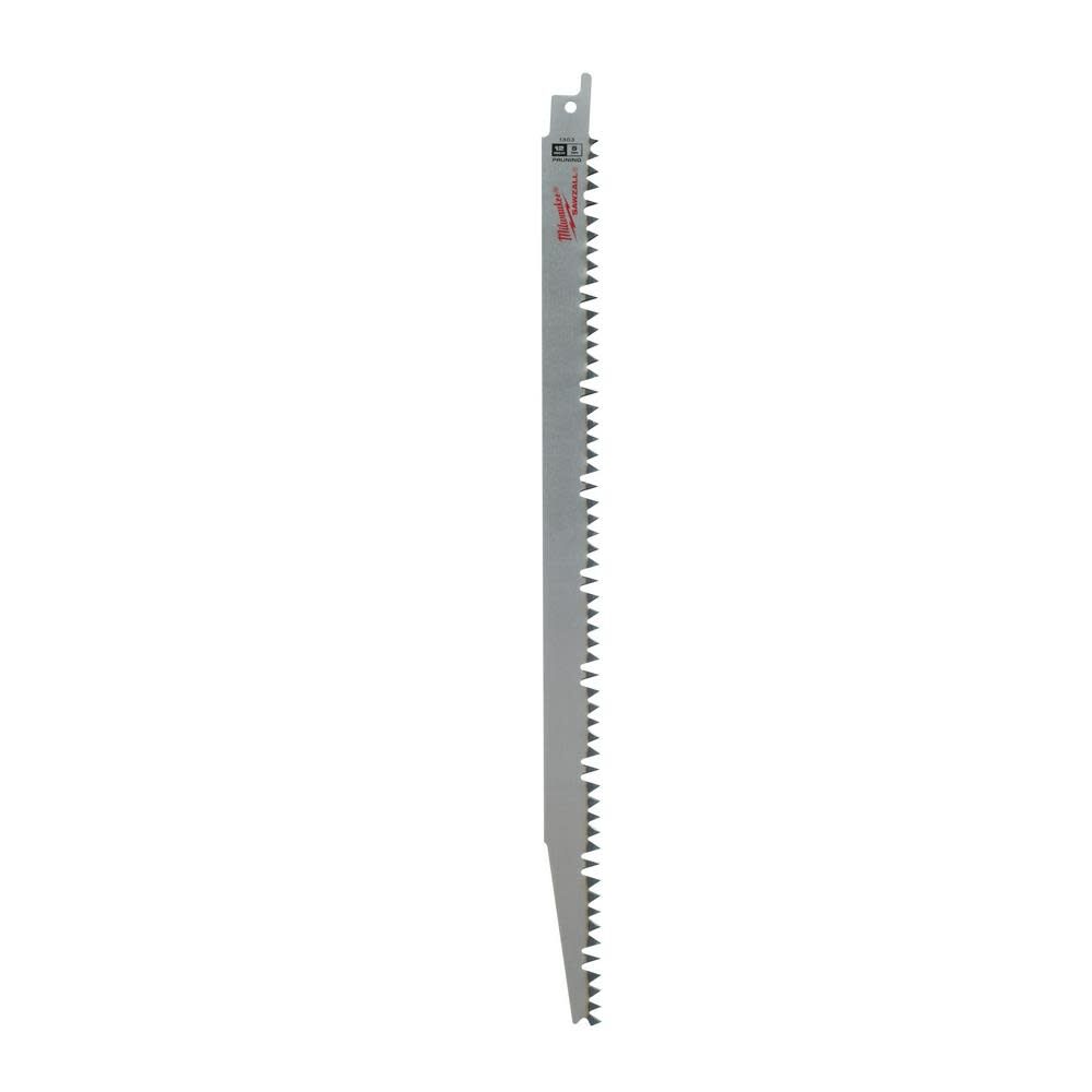 Milwaukee 12 in. 5 TPI Pruning SAWZALL Blades 5PK