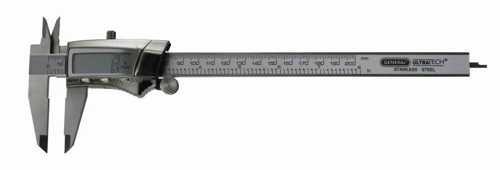 General Tools Digital Fractional Caliper – 8 in