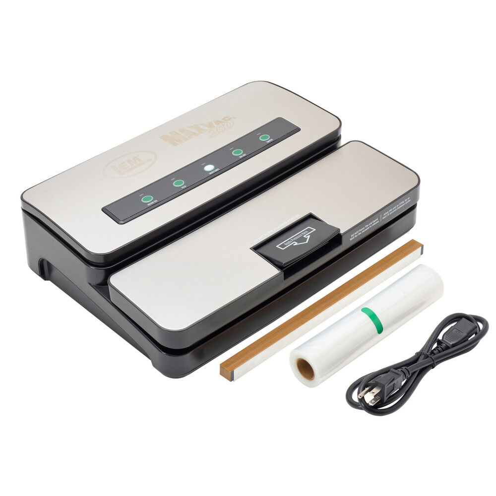LEM MaxVac 250 13.39 Inch Bar Length ABS Plastic Vacuum Sealer