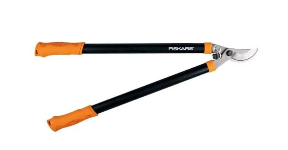 Fiskars Steel Blade Bypass Lopper with Non Slip Grip Steel Handle