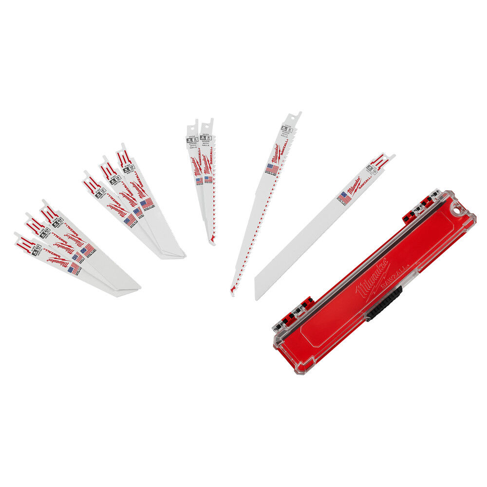 Milwaukee 10 Pc SAWZALL Blade Set