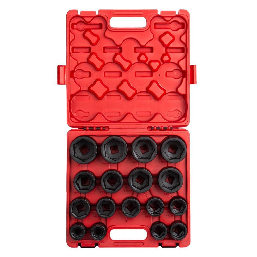 Sunex 17 pc. 3/4 In. Dr. Heavy Duty SAE Impact Socket Set