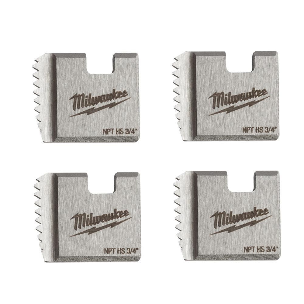 Milwaukee 3/4inch High Speed NPT Portable Pipe Dies