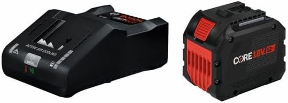 Bosch 18V Starter Kit with CORE18V 12 Ah High Power Battery and 18V Turbo Charger