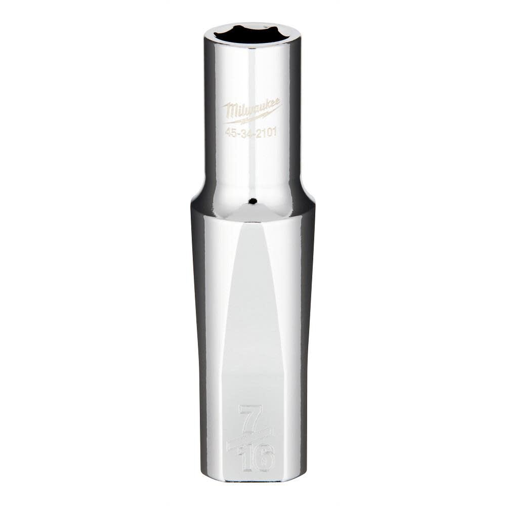 Milwaukee Deep Socket 1/2in Drive 7/16in