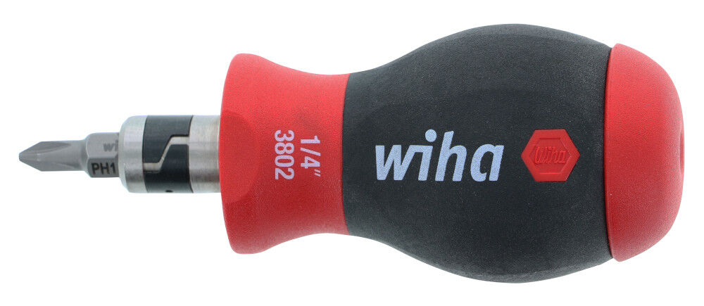 Wiha Multi Bit Driver 14 in One Soft Finish Stubby