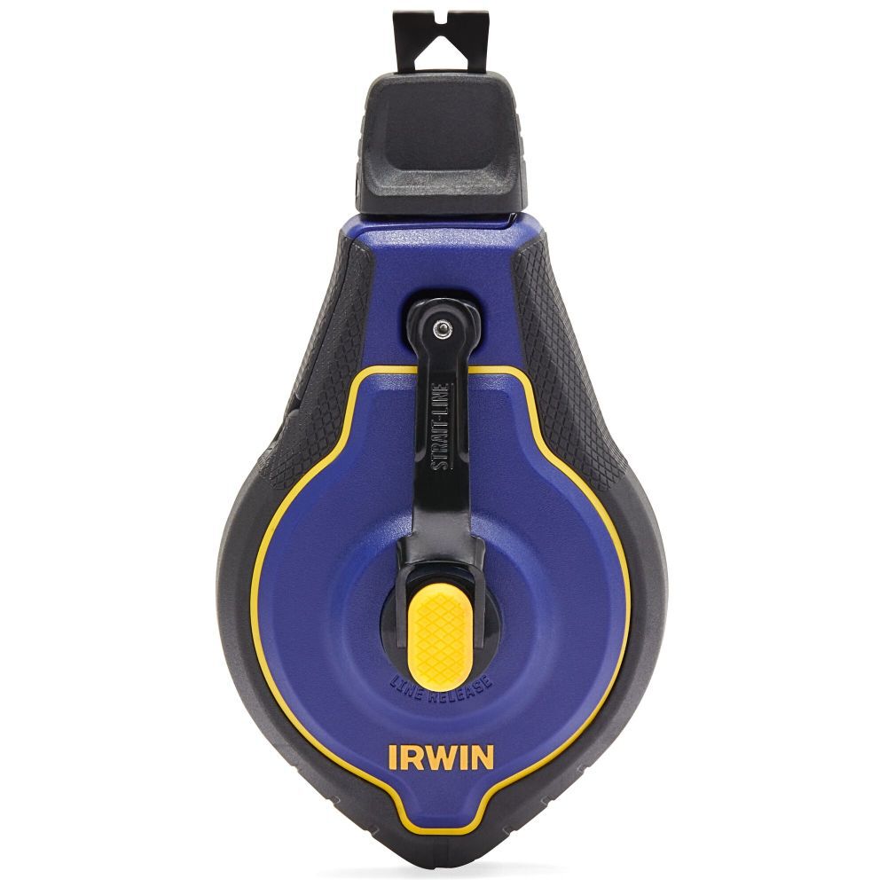 Irwin Straight-Line Speedline Pro Chalk Reel with Blue Chalk