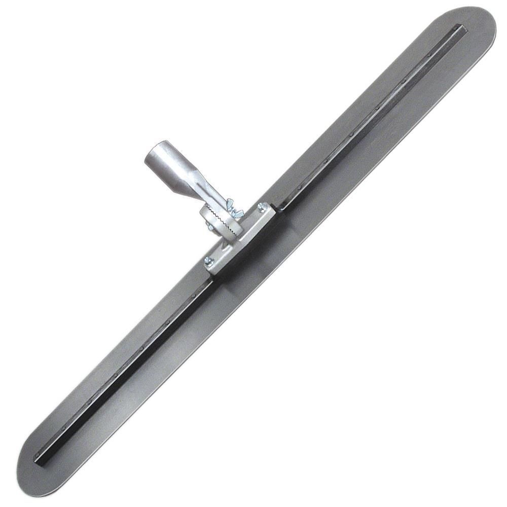 Kraft Tool Co 36 In. x 5 In. Round End Fresno with Adjustable Tooth Threaded Bracket