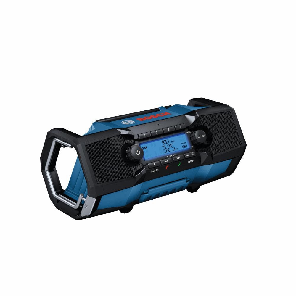 Bosch 18V Compact Jobsite Radio with Bluetooth 5.0 (Bare Tool)