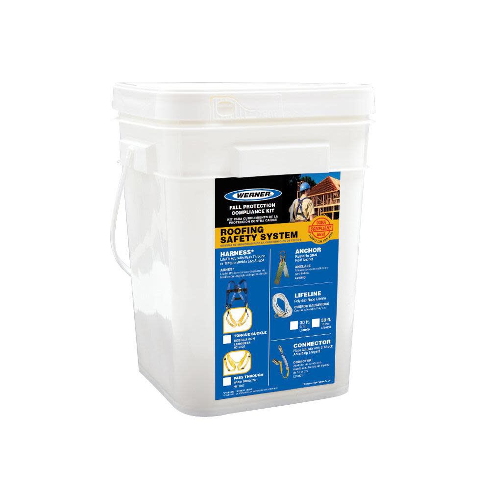 Werner K112201 Roofing Bucket Compliance Kit
