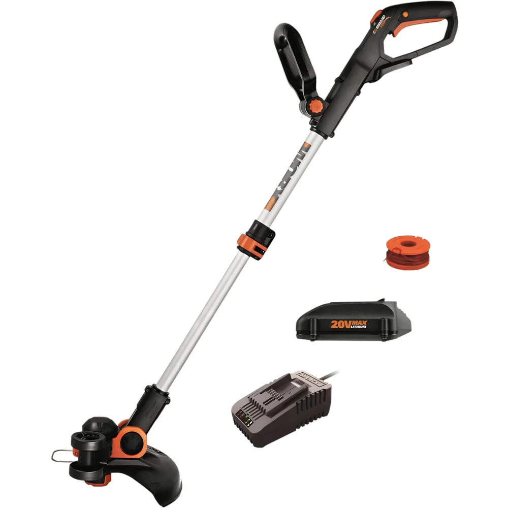 Worx 20V Power Share 12 Inch Cordless String Trimmer Kit