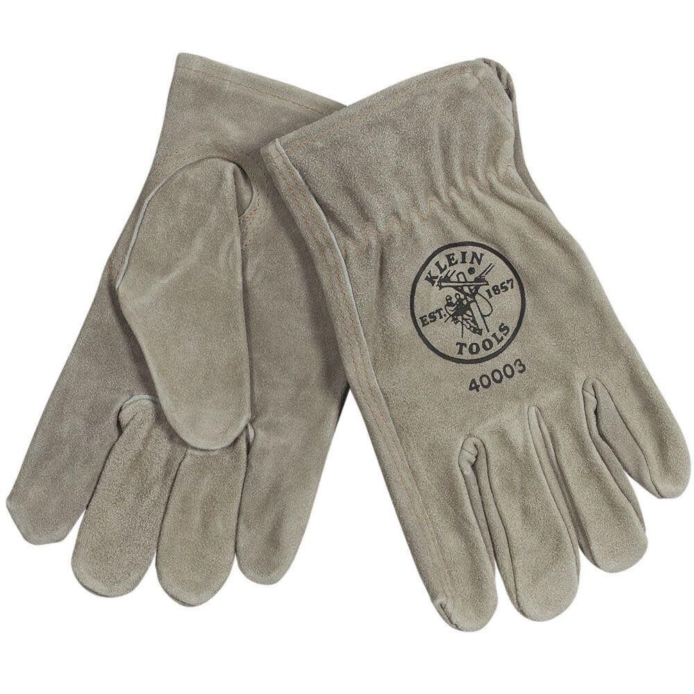 Klein Tools Cowhide Drivers Gloves Small