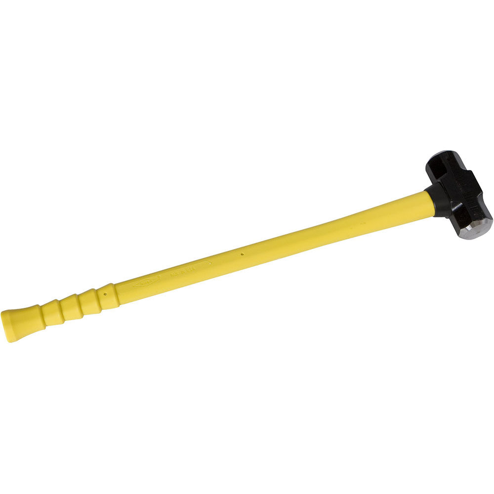 Nupla 12 Lbs Steel Head Sledge Hammer with Fiberglass Handle