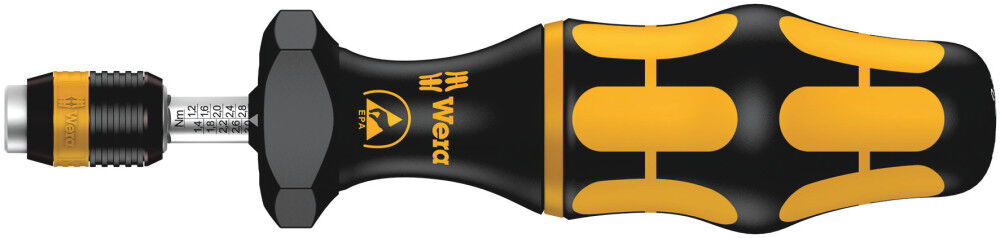 Wera Tools 7400 ESD Kraftform Adjustable 0.1-3.0 Nm Torque Screwdriver