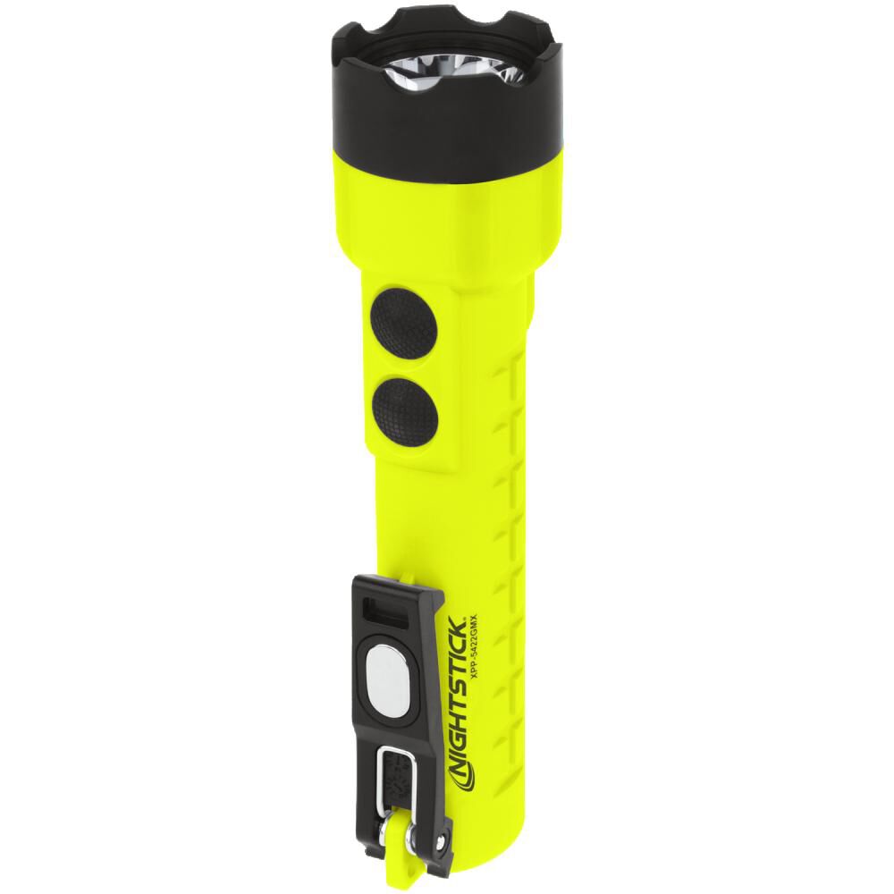 Nightstick Intrinsically Safe Dual-Light Flashlight with Magnets, UL913 (Class I Div 1), Green