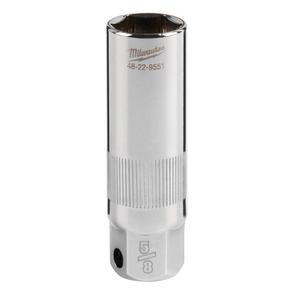 Milwaukee 3/8in Drive 5/8in Spark Plug Socket