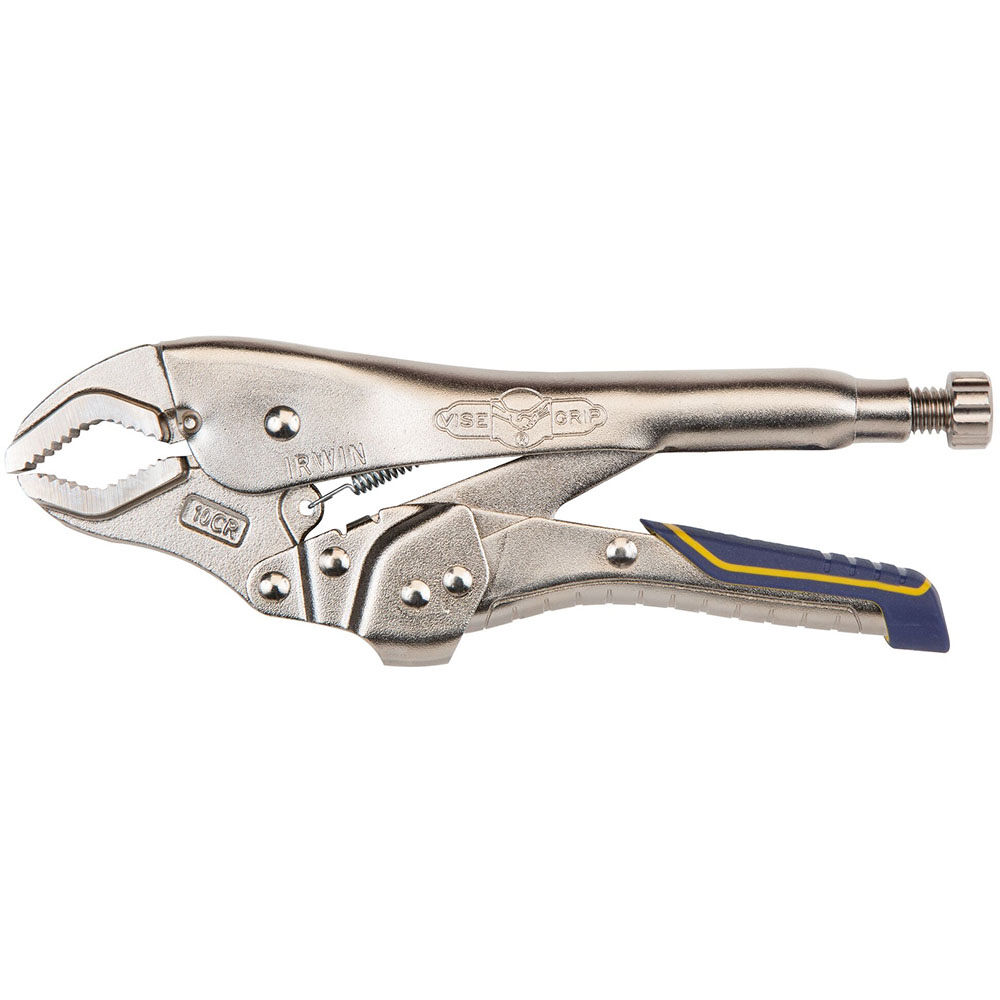 Irwin Vise-Grip Locking Pliers, 10 in Fast Release Curved Jaw