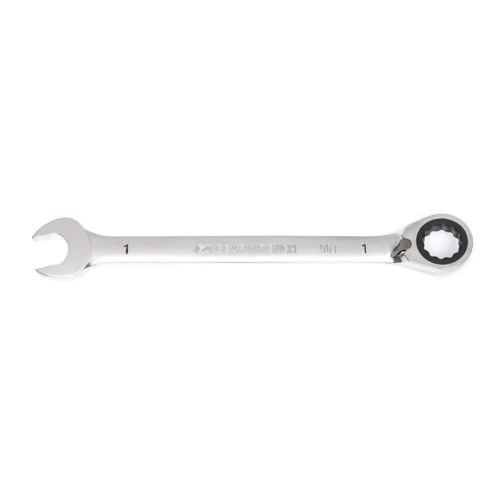 GEARWRENCH 1 Inch 90-Tooth 12 Point Reversible Ratcheting Wrench