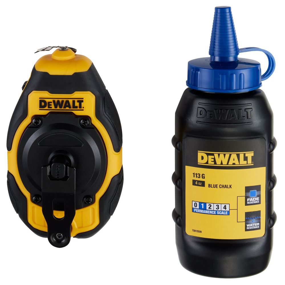 DEWALT Compact Chalk Reel Kit, Blue