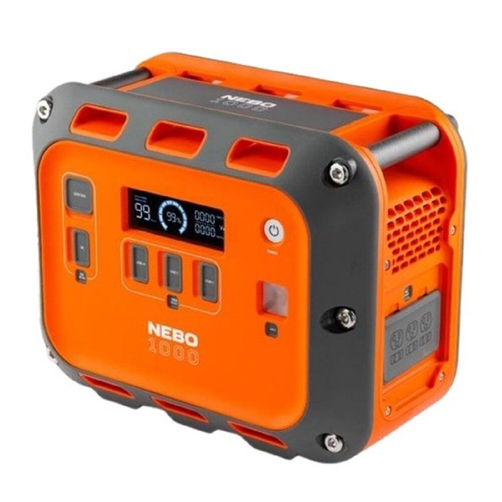 Nebo Intrepid 2,400 Watt Lithium-Ion Battery Solar Portable Power Station