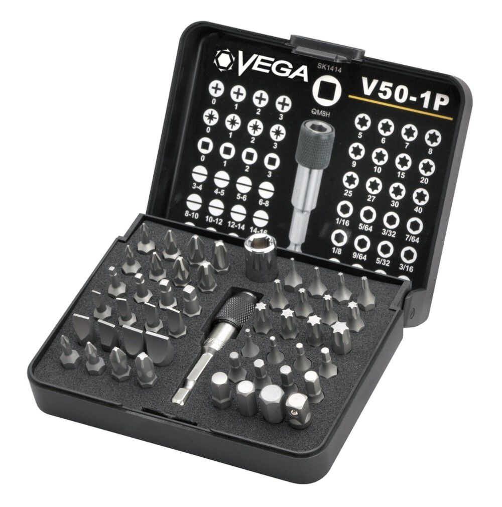 Vega 50pc Driver Bit Set