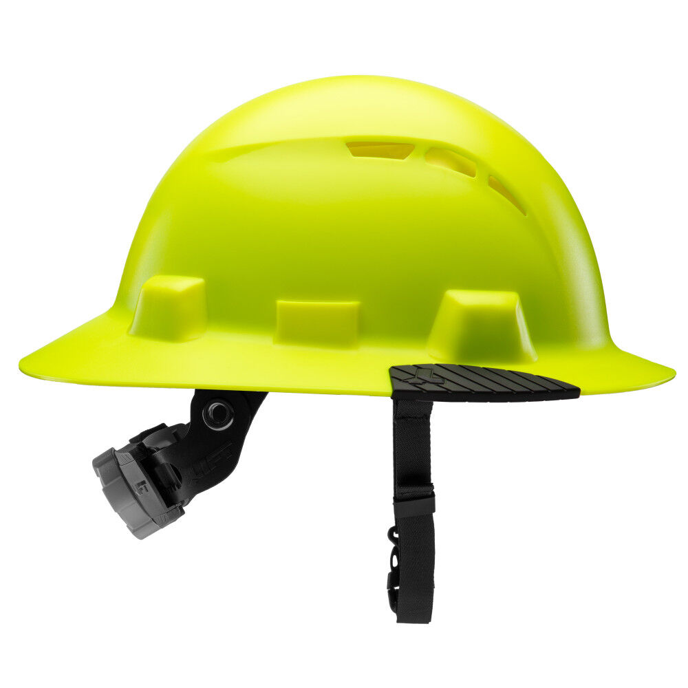 Lift Safety IDAX Full Brim Vented Hi-Viz Yellow Hard Hat