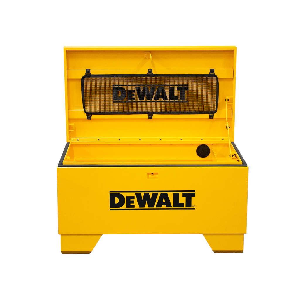 DEWALT 32 Inch Yellow Heavy Duty Steel Jobsite Box