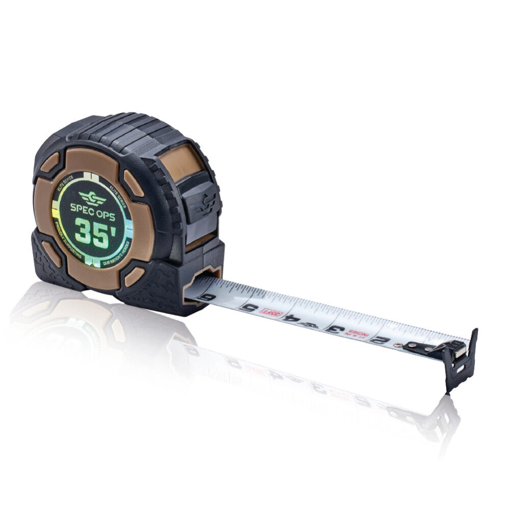 Spec Ops Tape Measure, Elite Series, 35 Feet, Magnetic