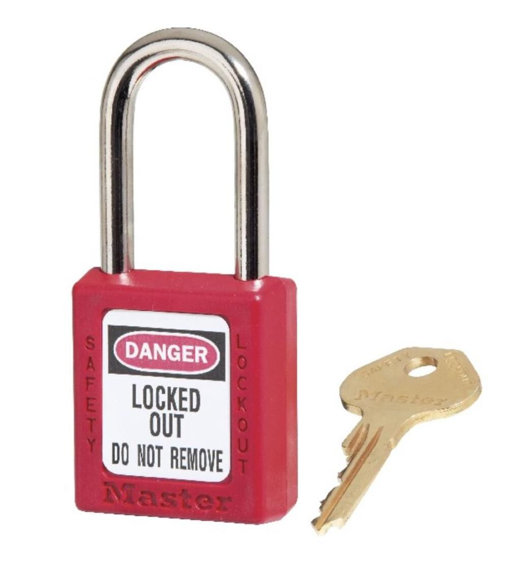 Master Lock Red Safert Lockout Padlock – 410RED