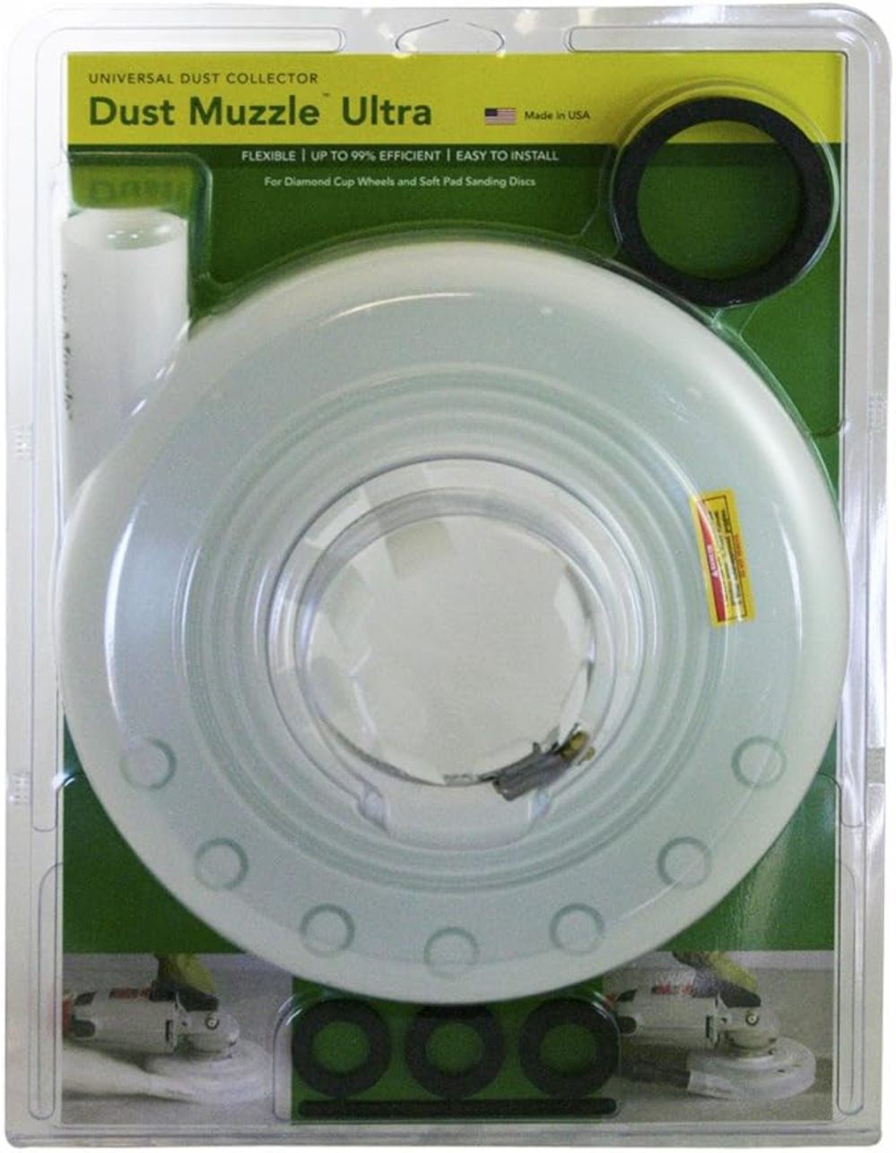 Dust Collection Universal Dust Muzzle Ultra for 4-5 Inch Angle Grinder
