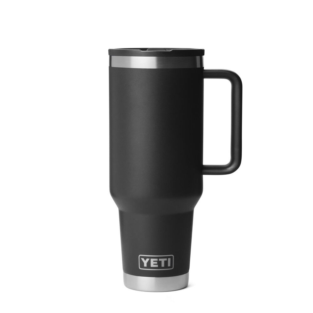 YETI Rambler 40 Oz Travel Straw Mug, Black