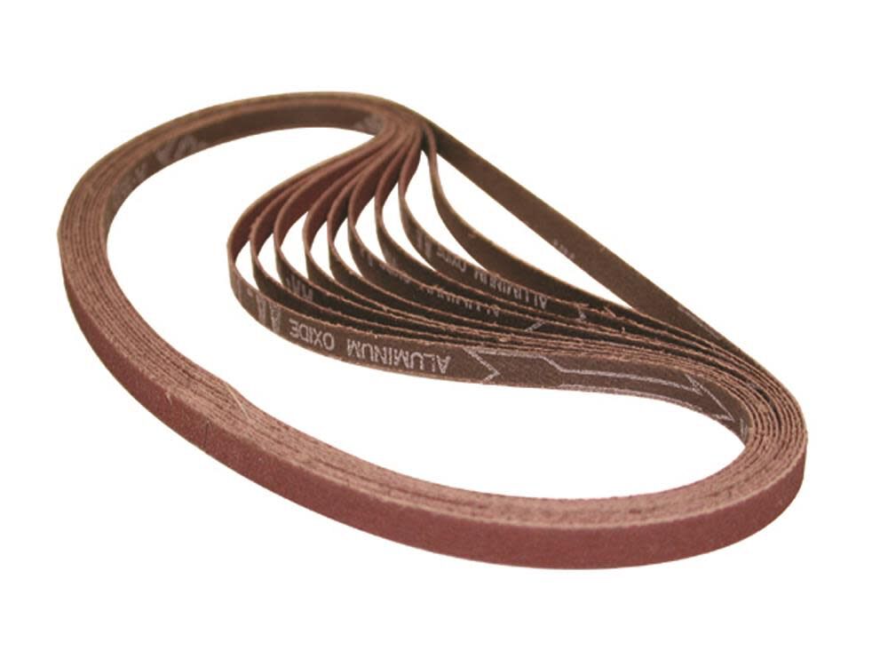 Makita 3/8 In. x 21 In. Abrasive Belt 120 Grit 10/pack