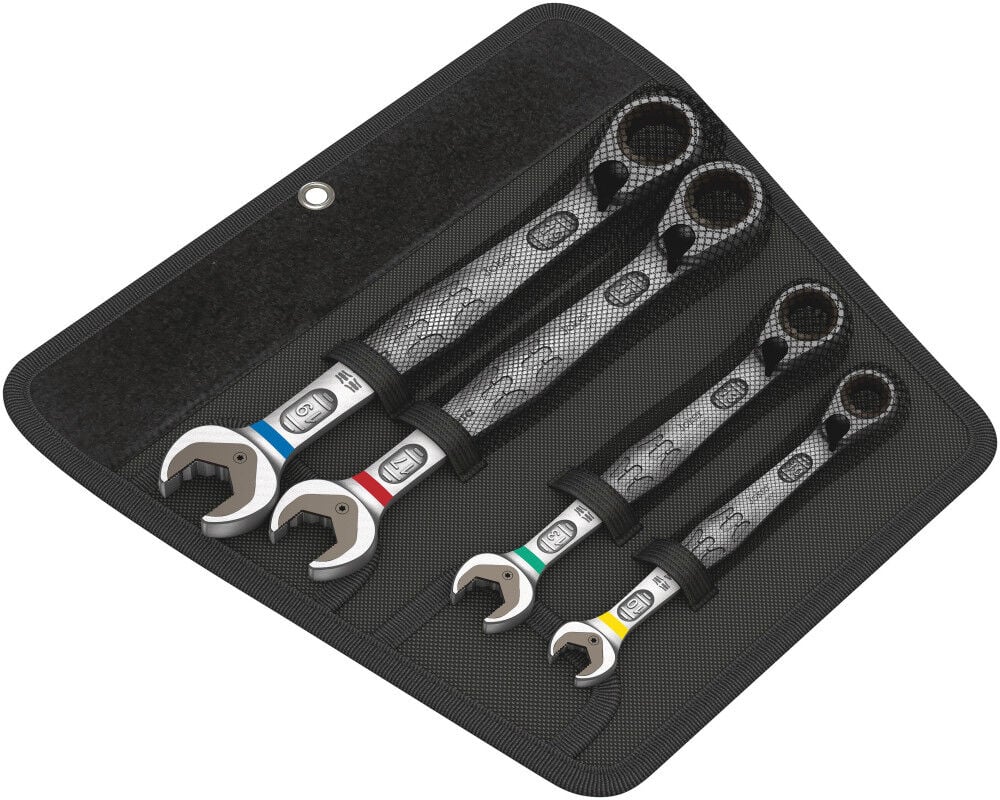 Wera Tools 6001 Joker Switch Set 4 Combination Wrench Set 4pc