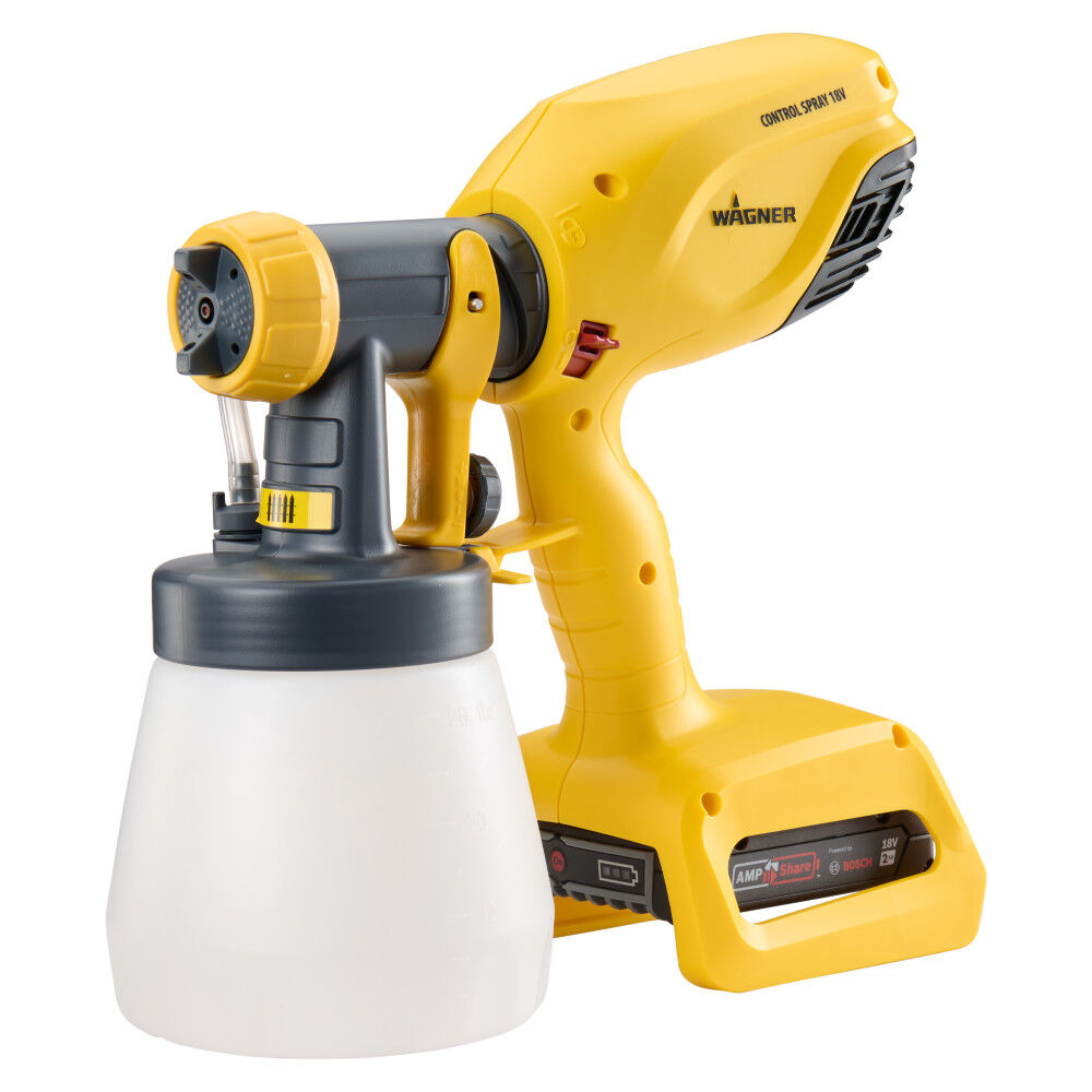 Wagner Control Spray 18V Cordless HVLP Stain Sprayer Kit with 1 Battery & Charger