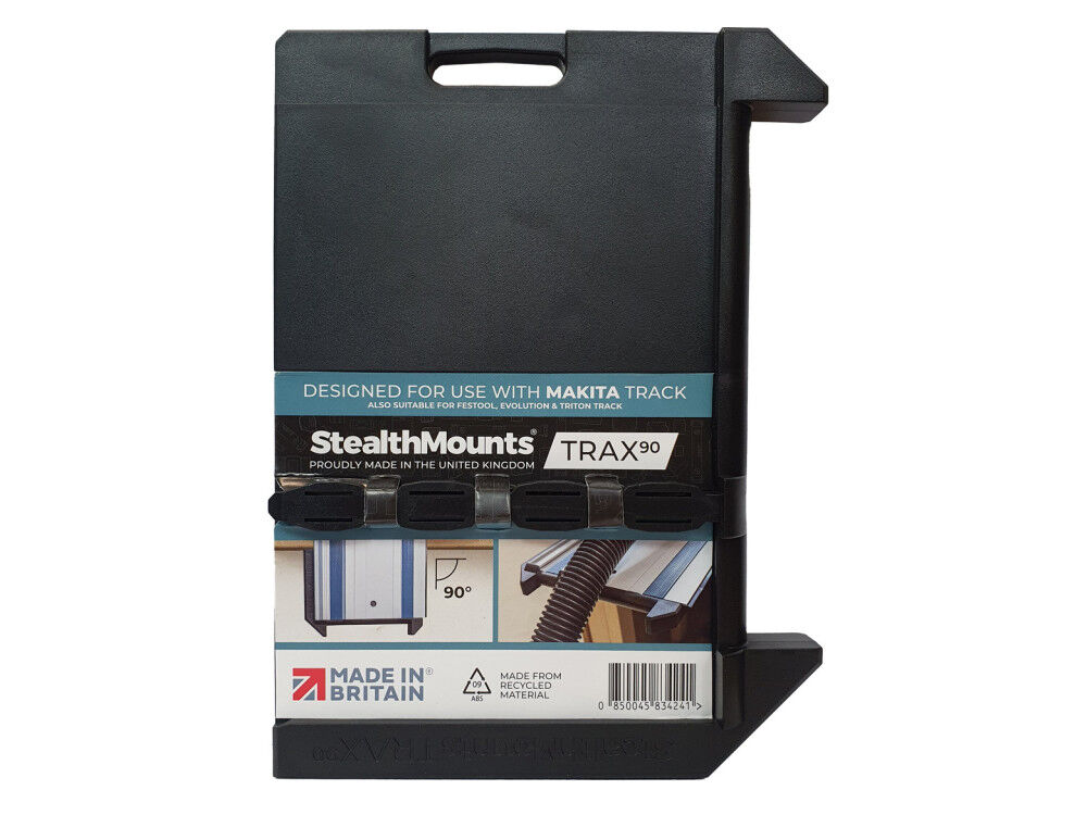Stealthmounts Trax90 Track Saw Square for Makita Black