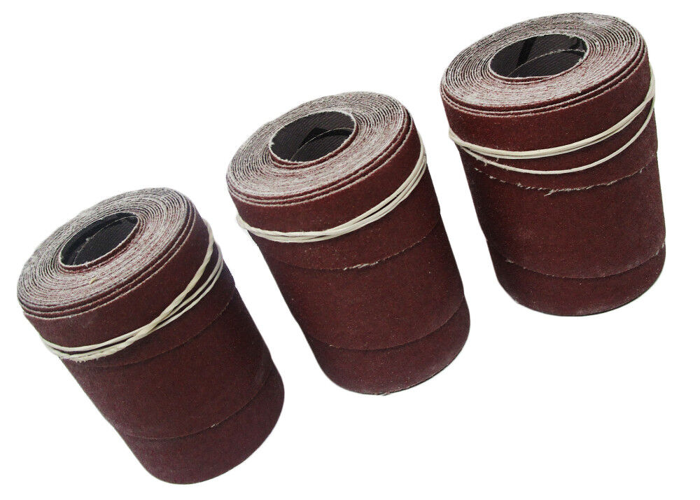 Powermatic Precut Abrasive Strips for PM2244 Drum Sander, 100 Grit, 3 Pieces
