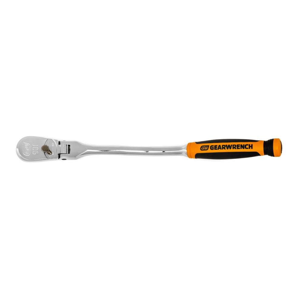 GEARWRENCH 3/8in Drive Flex Head Teardrop Ratchet 12 1/4in