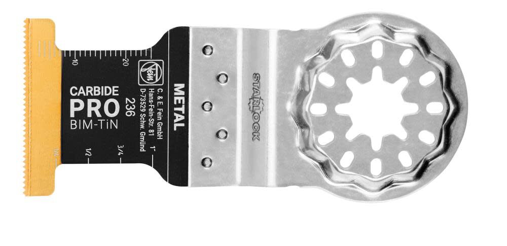 Fein E-Cut Carbide Pro Oscillating Multi-Tool Blade