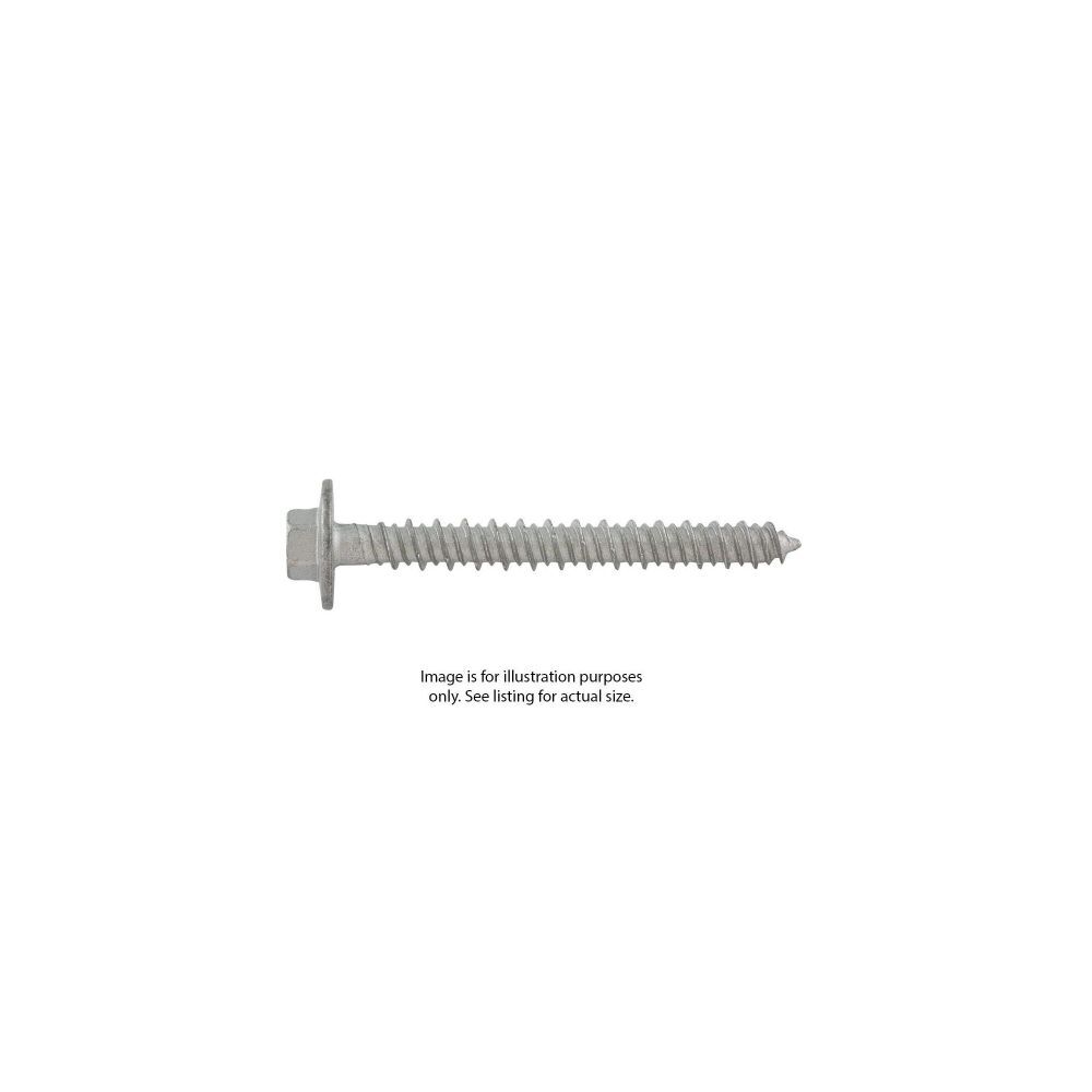 DEWALT Ultracon+ Screw Anchor Hex Flange Head 1/4 Inch x 3-1/4 Inch