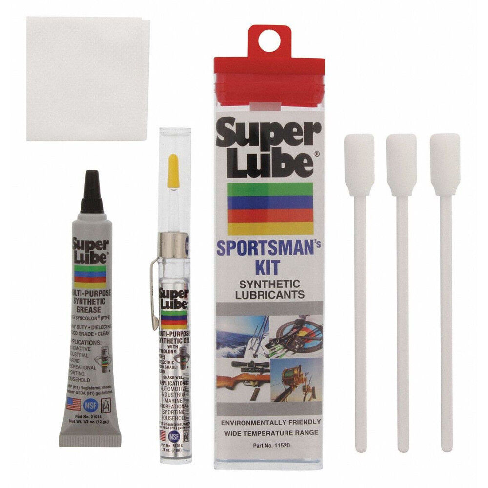 Super Lube 6-Piece Multi-Purpose Synthetic Oil Sportsman’s Kit