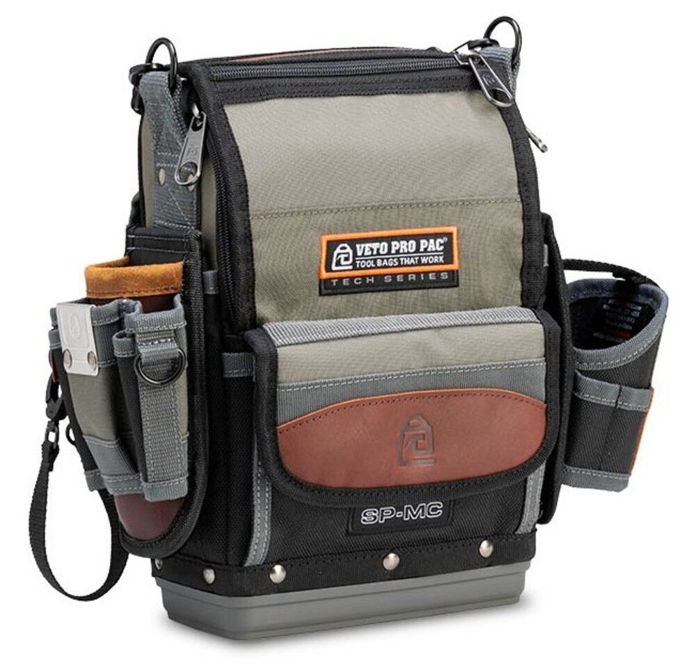 Veto Pro Pac 20 Lbs Compact Closed-Top Zippered Service Tech Tool Pouch
