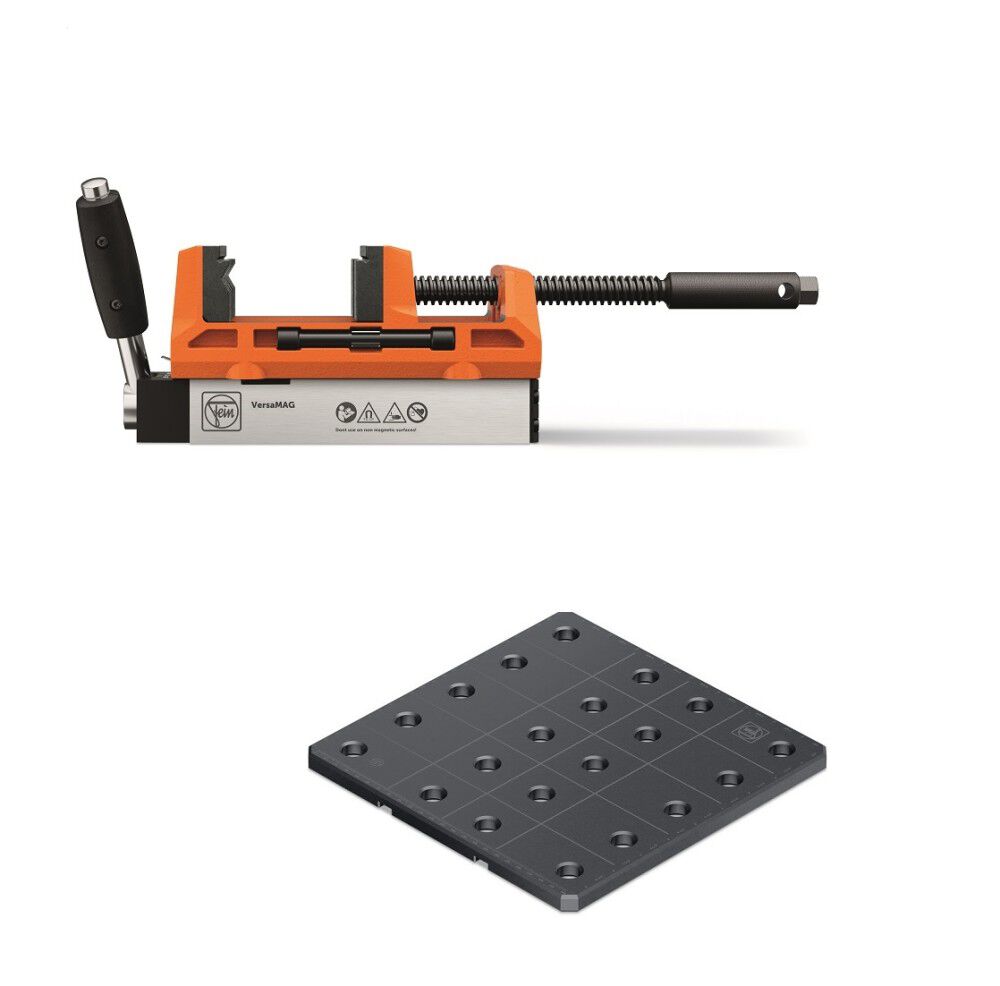 Fein VersaMAG 4 in Portable Magnetic Vise with Welding Plate 5/8 in