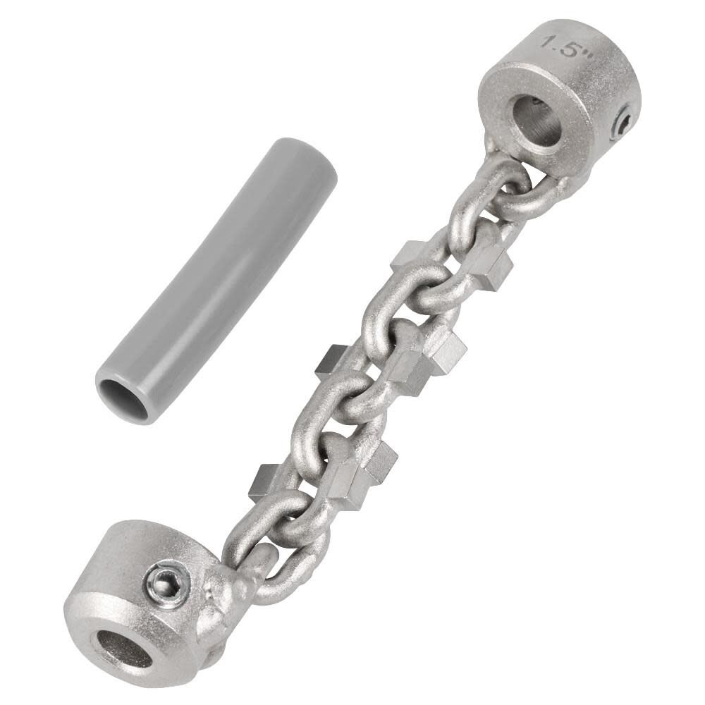 Milwaukee 1-1/4 Inch – 1-1/2 Inch Carbide Chain Knocker for 1/4 Inch Chain Snake Cable