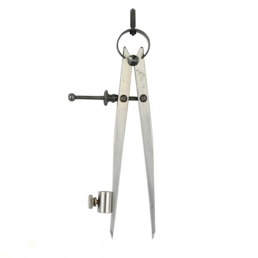 Big Horn 6 Inch Compass Marking Tool with Pencil Holder/Spring Divider/Scriber