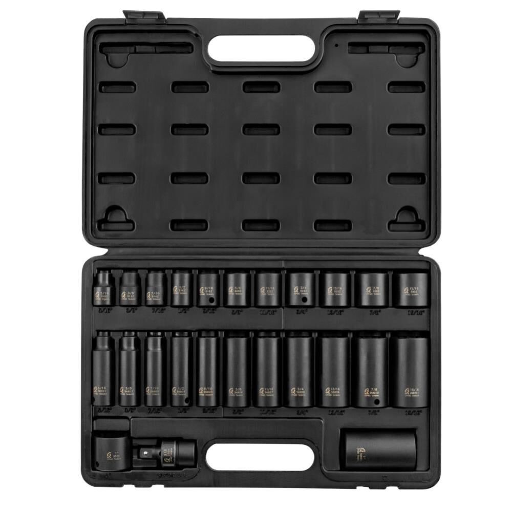 Sunex 25 pc. 3/8 In. Drive SAE Master Impact Socket Set