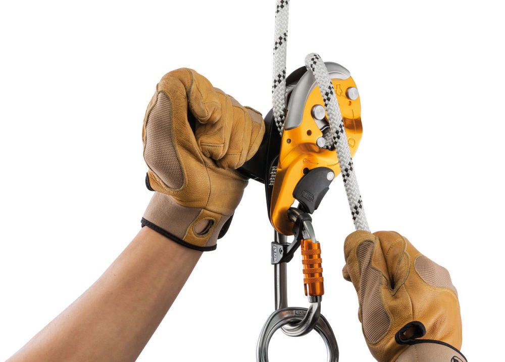 Petzl Low Stretch Kernmantel Rope 150ft White, NFPA